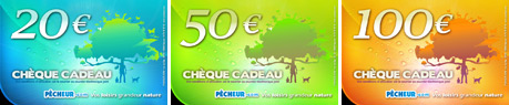 Les chèques cadeau pecheur.com