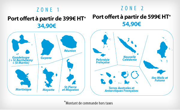 Carte des DOMTOM